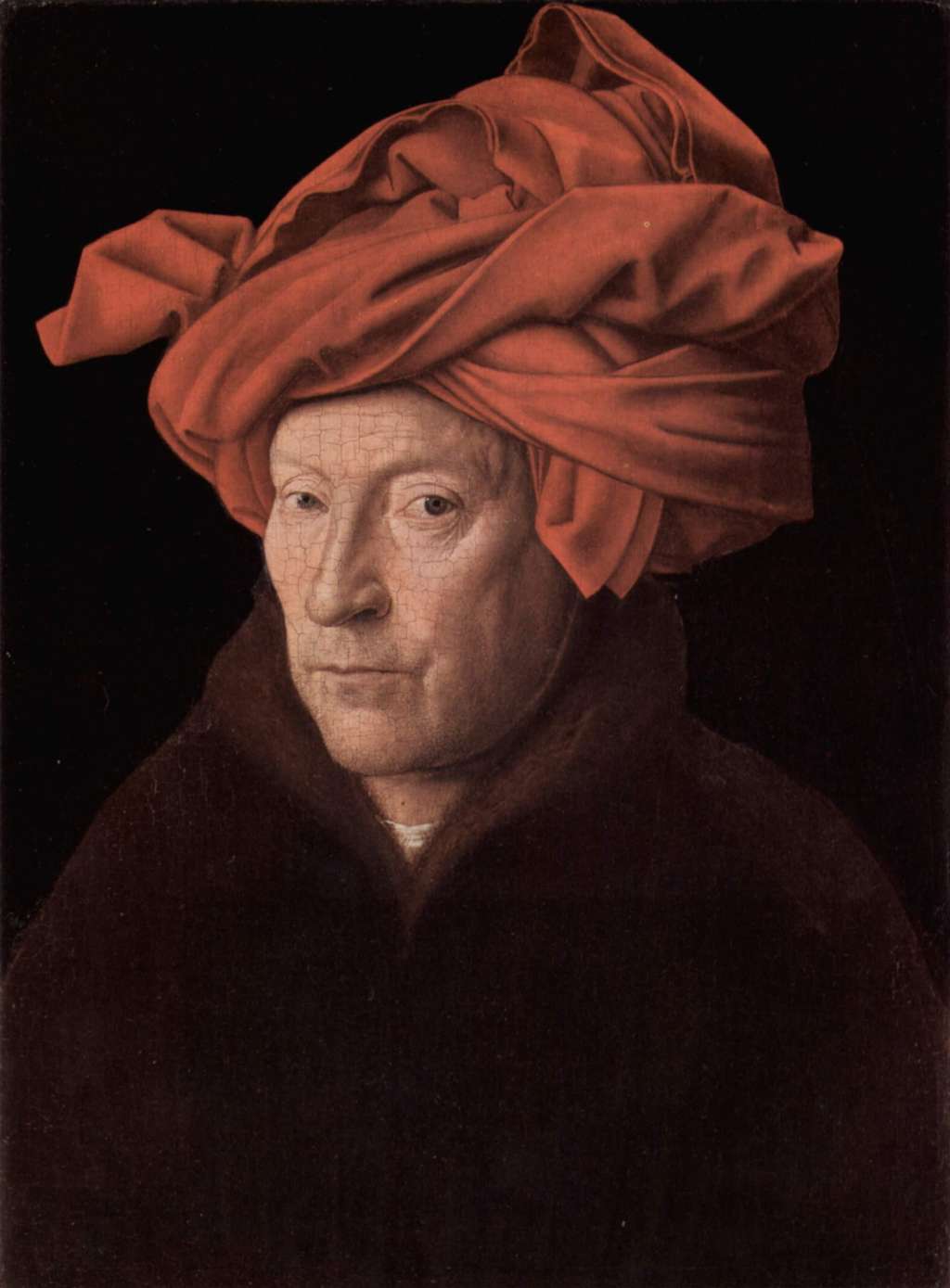 Photo:  Jan can Eyck-portrait-of-a-man-in-a-turban (self portrait)